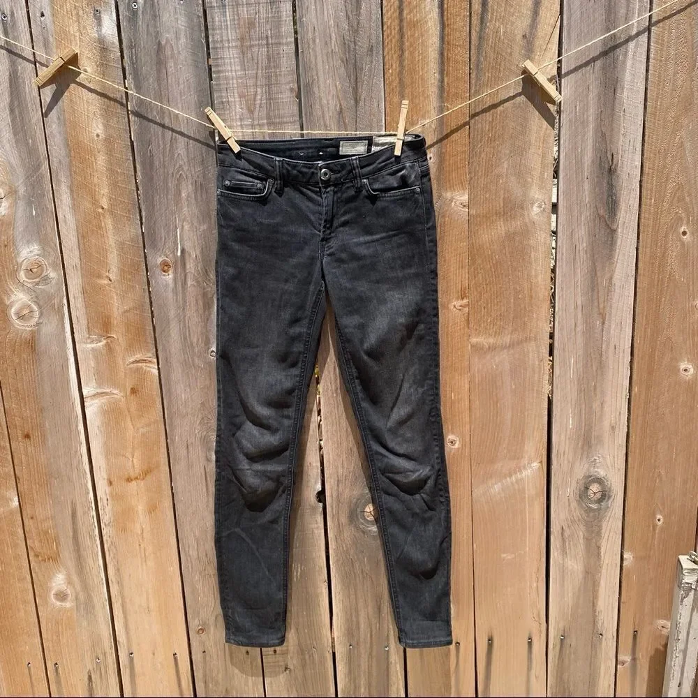 All Saints Mast low rise skinny fit jeans